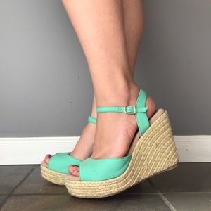 Seafoam Espadrilles